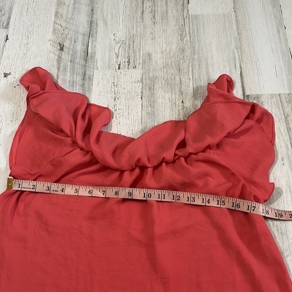 Anthropologie Maeve Ruffle Off Shoulder Top Size Small - Picture 7 of 8